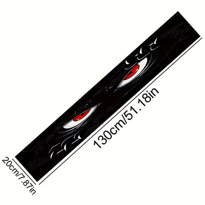 Cross-Border Universal Car Front Windshield Body sticker - devil-glasses-style-2-uv-printing-individually-packaged-standard