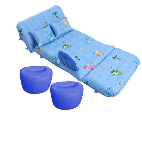 Car inflatable bed, car mattress, rear exhaust pad, car sleeping pad, rear seat folding bed, travel bed inflatable pad