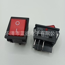 30A带灯船型翘板开关四脚二档电锅电源开关电焊机大电流翘板开关