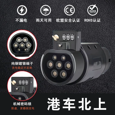 National Standard to European Standard EV şarj adapterləri