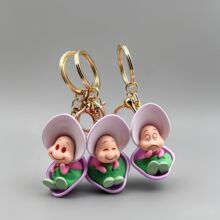 3款创意贝壳 牡蛎宝宝 贝壳宝宝公仔 车载钥匙扣 包包配饰 挂件