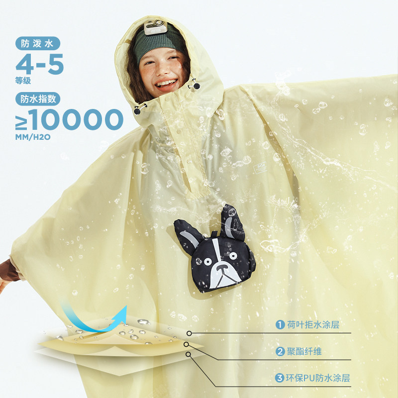 Cross-Border Cartoon Raincoat for Women, Adult Full-Body Rain Protection, Portable Outdoor Hiking and Cycling Reflective Poncho Cross-Border Cartoon Raincoat for Women, Adult Full-Body Rain Protection, Portable Outdoor Hiking and Cycling Reflective Poncho