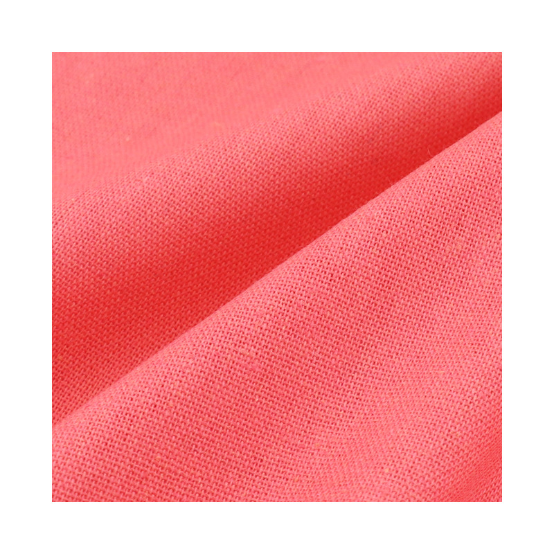 Tela de lino de algodón 200g tela de lino de algodón liso moderno vestido de algodón de lino de algodón de primavera y verano tela de camisa de moda