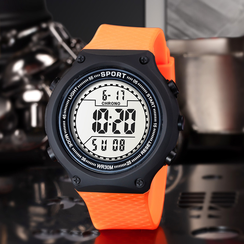 Nuevos deportes al aire libre nocturna relojes electrónicos tendencia estudiantes relojes electrónicos alarma multifuncional relojes electrónicos fabricantes mayoristas