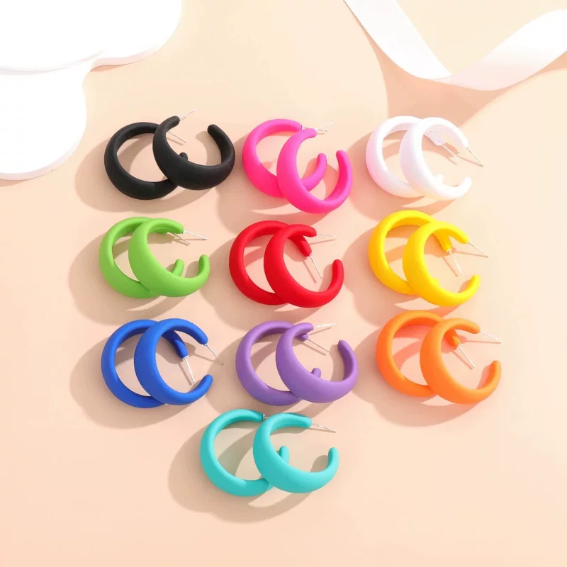 TikTok, acrylic universal earrings