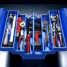 工具箱全套多功能万能型2025双层三层铁皮箱工具收纳家用车载