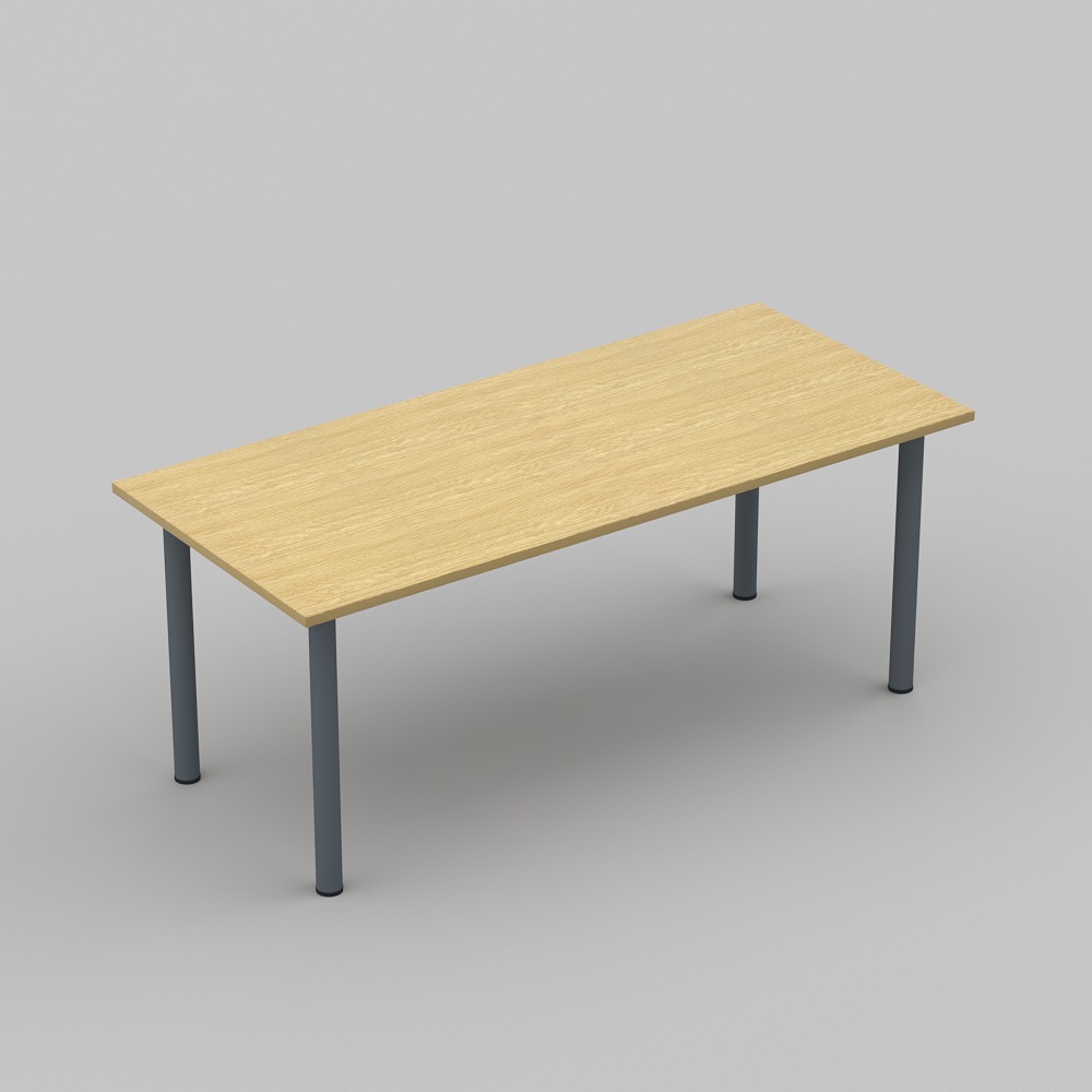 Mesa de personal de comercio exterior Mesa de oficina combinación de sillas de oficina moderna simple mesa de barra de mesa de reunión multipersona