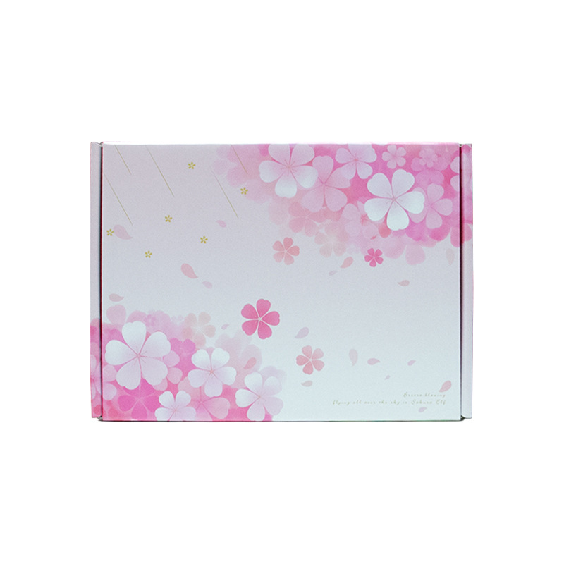 En stock color caja de aviones caja de embalaje de ropa caja de cartón expreso caja de regalo corrugado rojo caja de avión color lote pequeño