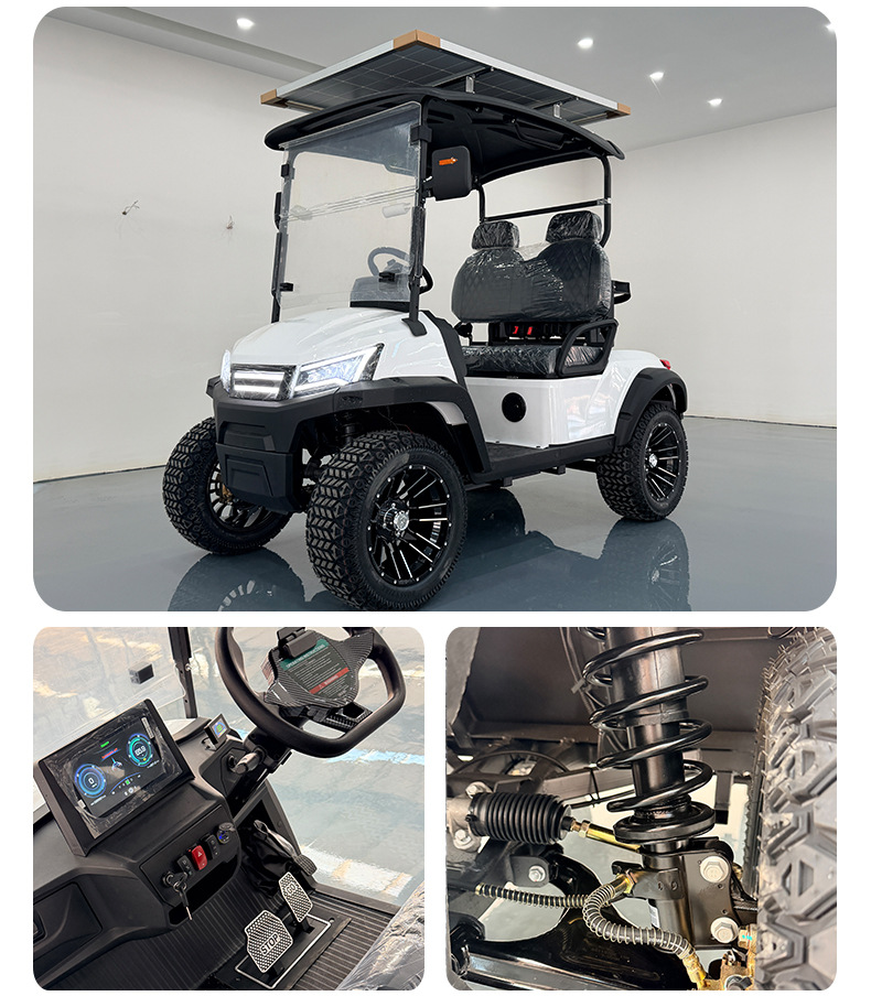 Cross-Border Tourism and Sightseeing Golf Carts, Factory Campus Property, Hotel Shuttles, Electric Golf Carts