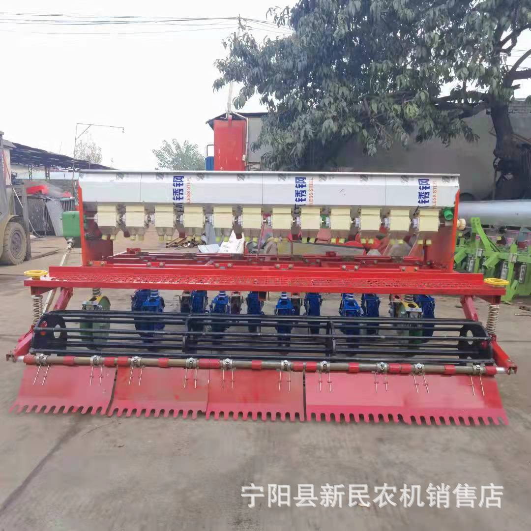 内蒙古地区用草种子蔬菜种子花卉种子播种机小麦条播机6行7行12行