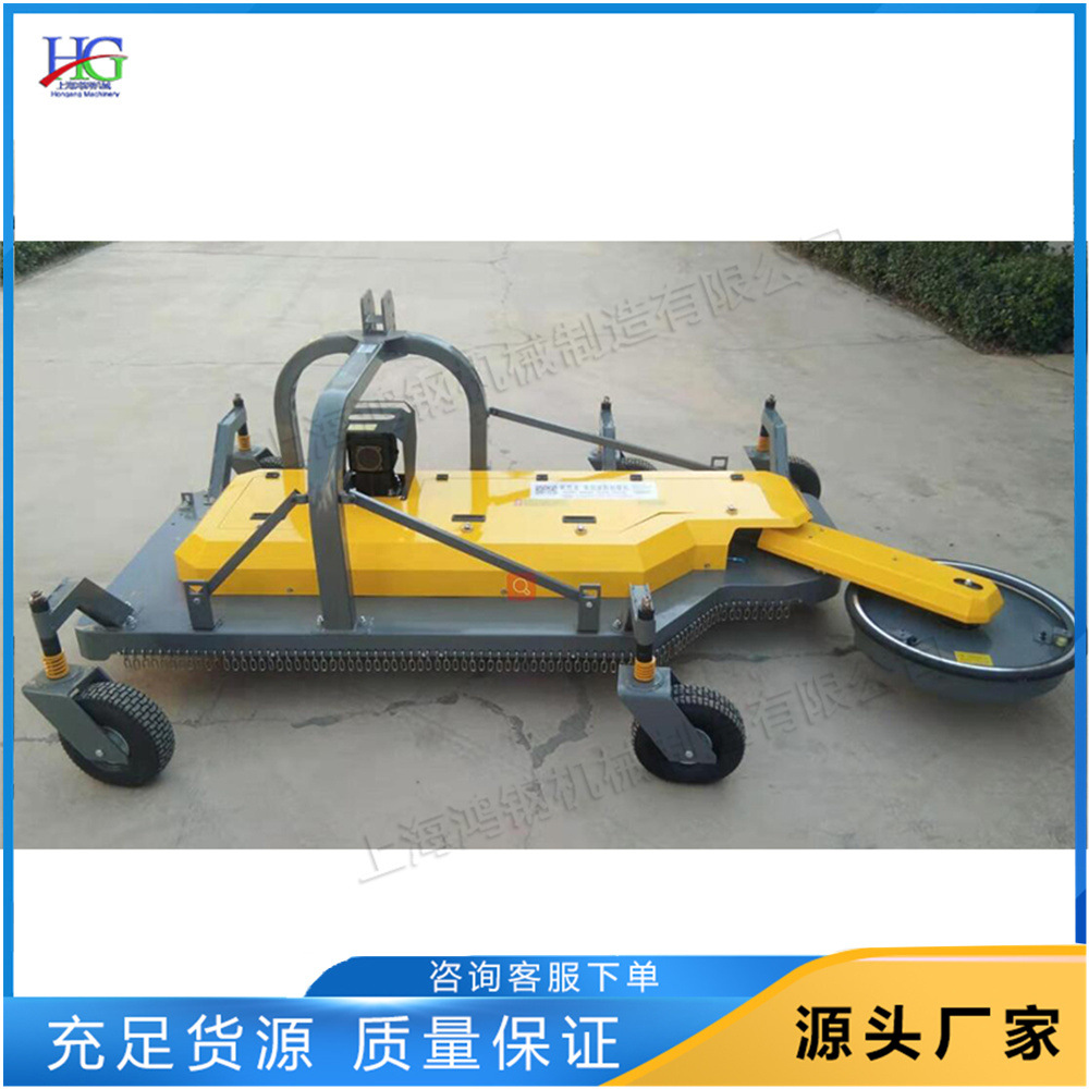 田园自动避障割草机 牵引式园林除草设备 双侧避障式杂草处理机