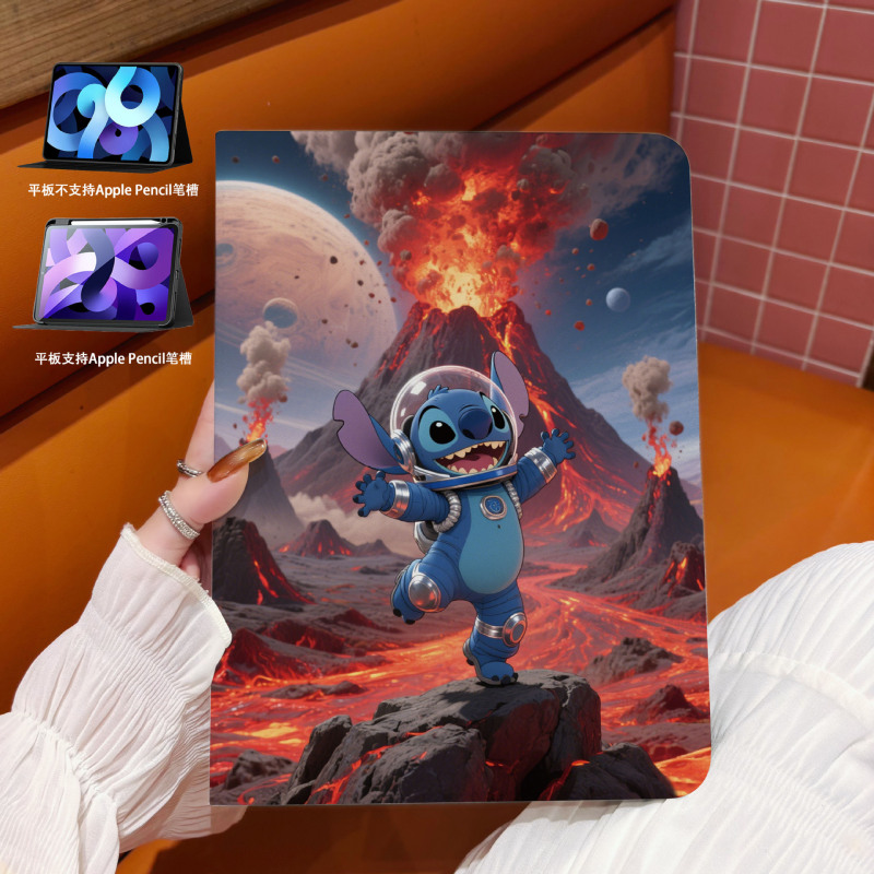 Book Style Suitable for Ipad11 Shell Air5 Tablet Protective Cover Pro10.5 Animation Cross-Border Anti-Fall Mini Wholesale Book Style Suitable for Ipad11 Shell Air5 Tablet Protective Cover Pro10.5 Animation Cross-Border Anti-Fall Mini Wholesale
