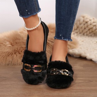 A 79069 Fashionable Winter Furry Slippers С���LëëЬ