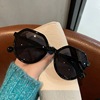 White sunglasses, glasses, 2021 collection, Korean style, fitted