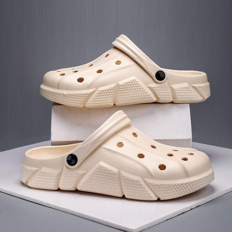 Zapatos para hombres de verano nueva pareja pisar mierda sensación zapatillas EVA para mujeres al aire libre ocio dos zapatos de playa