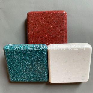 Wall Paving Background Wallboard Export Order Colorable Composite Artificial Stone Acrylic Pure White