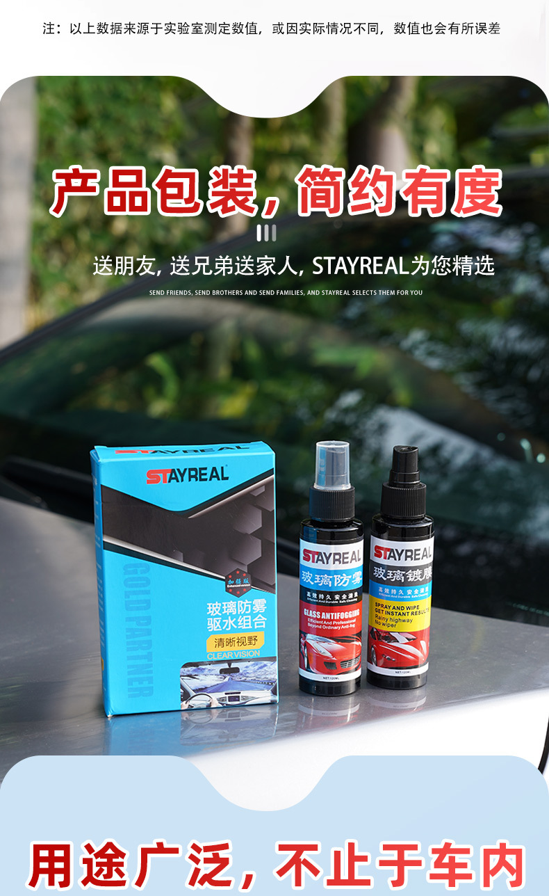 Imported Car Windshield Nano Advanced Coating Waterproof Anti-Fog Rainproof