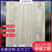 Foshan Wood Factory Yukali натуральный деревянный шкаф двери обшивки панели на заказ из цельного дерева