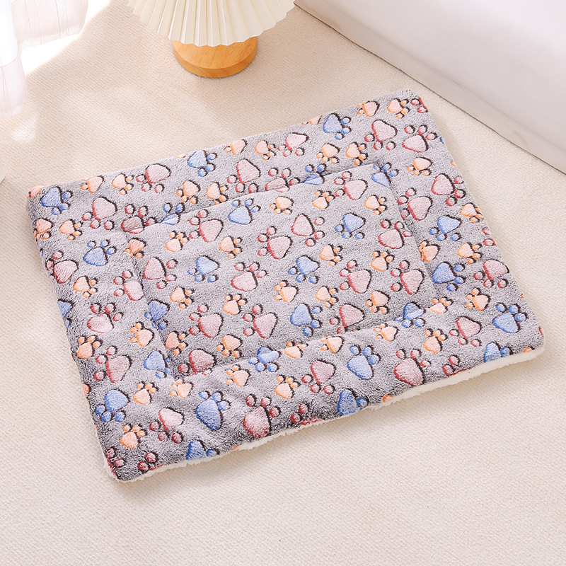 Invierno cálido para perros, cojín de cama para perros, cojín de cama para gatos, cojín de cama para dormir, manta