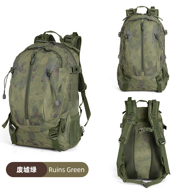 クロスボーダー大容量トラベルバックパックスポーツアウトドアサイクリングハイキング登山バッグミリタリー迷彩戦術バックパック男性用