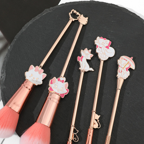 Mary Cat Girly Mary Cat Eyeshadow Brush Loose Powder Brush Makeup Brush Set Holiday Gift