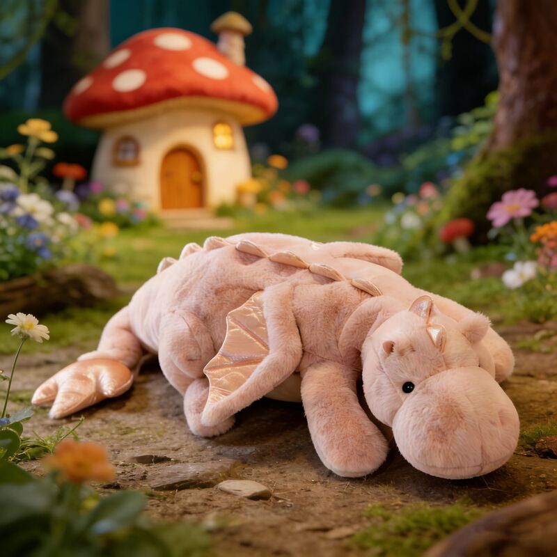 Lying Posture Small Flying Dragon Plush Toy Large Size Cute Soothing Doll Sleeping Pillow Cross-Border Doll Gift Lying Posture Small Flying Dragon Plush Toy Large Size Cute Soothing Doll Sleeping Pillow Cross-Border Doll Gift