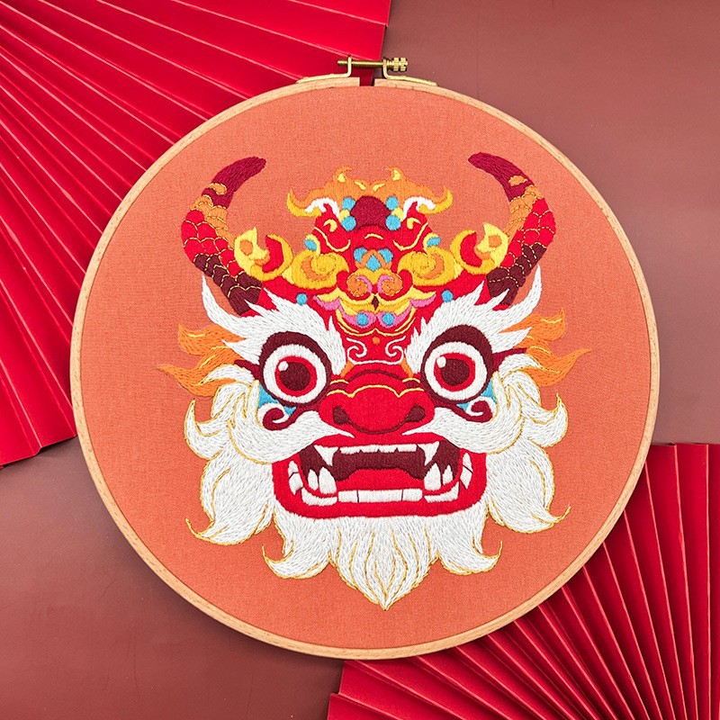 Bordado de dedo DIY paquete de material Lu Bordado mujeres embarazadas bordado colgando pintura punto de cruz Diamante pintura paquete de material de pintura