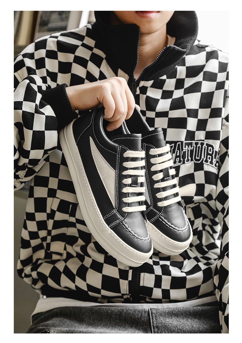 Men's shoes, trendy men's casual trend, versatile moral training, men's shoes, youth fashion, personality, new trendy shoes, drop shipping_voghion.com