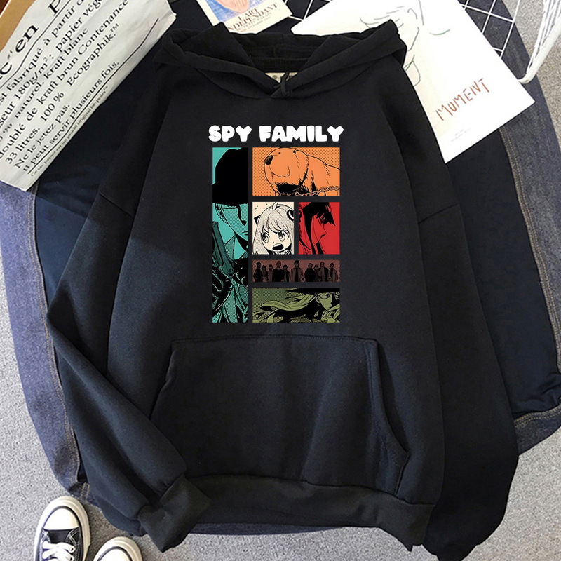 2022 Spy X Family Spy Play House Ania Turtleneck Hoodie and Fleece Coat Sweater