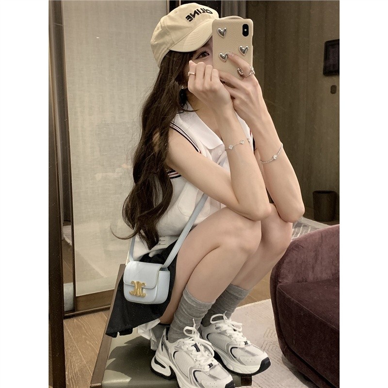 葡萄妈studiolee内增高5cm~拼接网面厚底透气运动老爹鞋女款2025|undefined