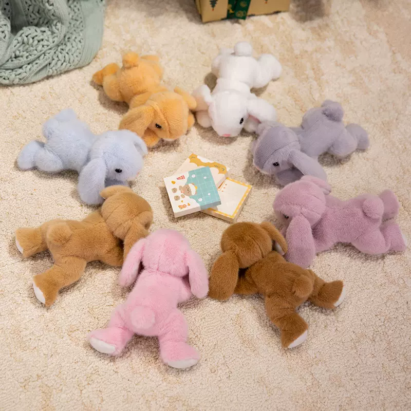 跨境可爱香香长耳兔毛绒玩具公仔床上布娃娃儿童生日礼物陪睡公仔
