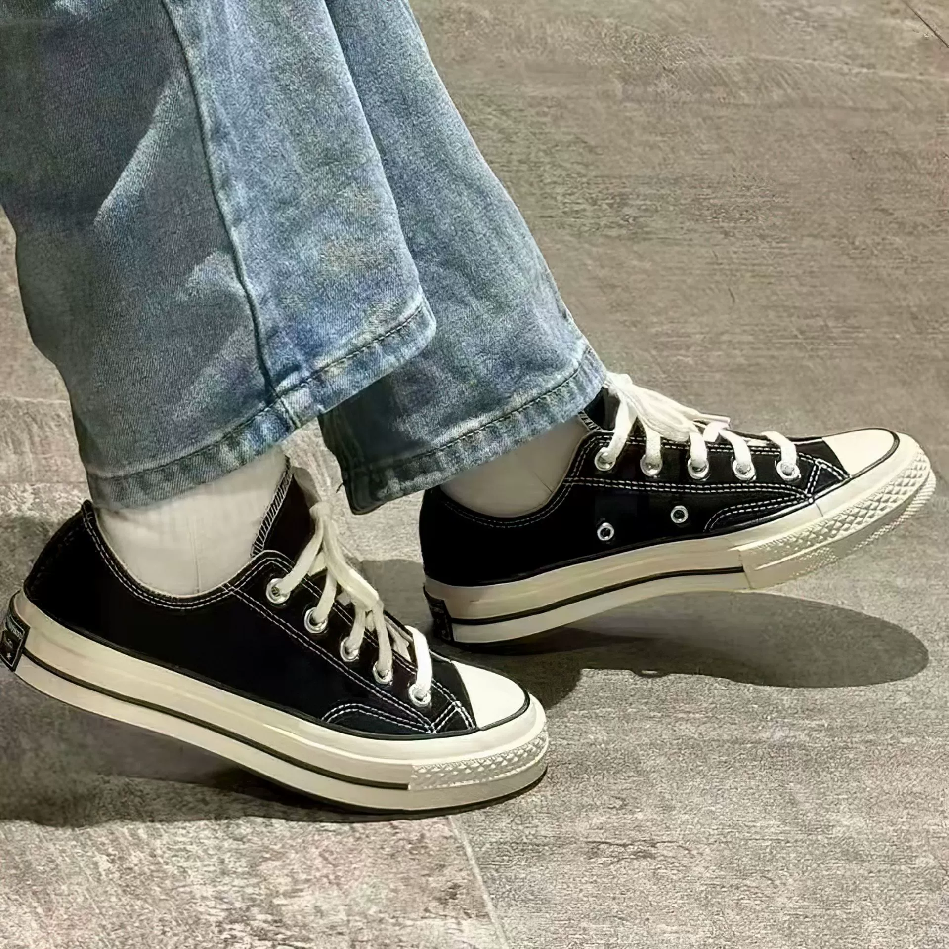Классические туфли, тканевые высокие низкие converse для мужчин и женщин, универсальные кроссовки для отдыха