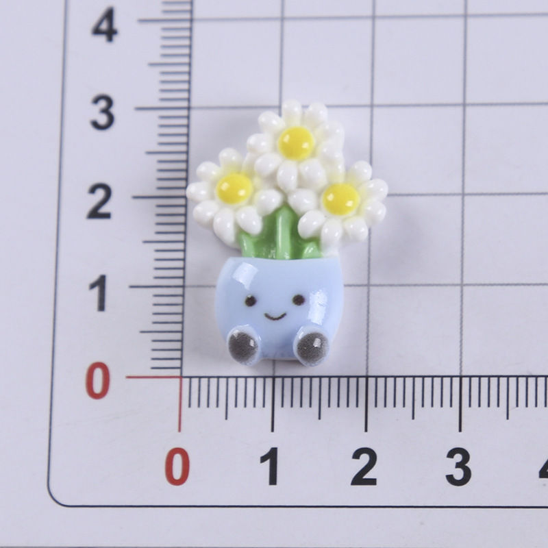 鉢植えのバラ、草、ユリ、サボテン、ヒマワリ、DIY ジュエリー装飾品、半完成文具|undefined
