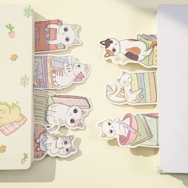 Бумажная книга (Muran Wenchuang) hand-painted, 30 листов, иллюстрированные коты