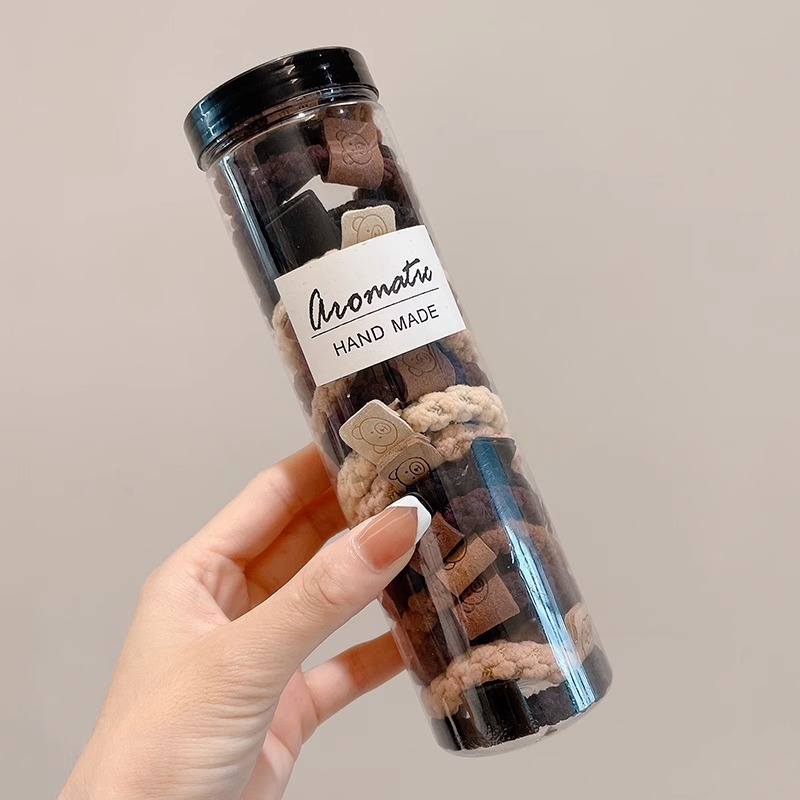 Otoño e invierno Maillard High elástico y duradero, la banda elástica no daña el cabello, la cuerda para el cabello, el lazo para el cabello, el temperamento simple, la cuerda para el cabello, los accesorios para el cabello