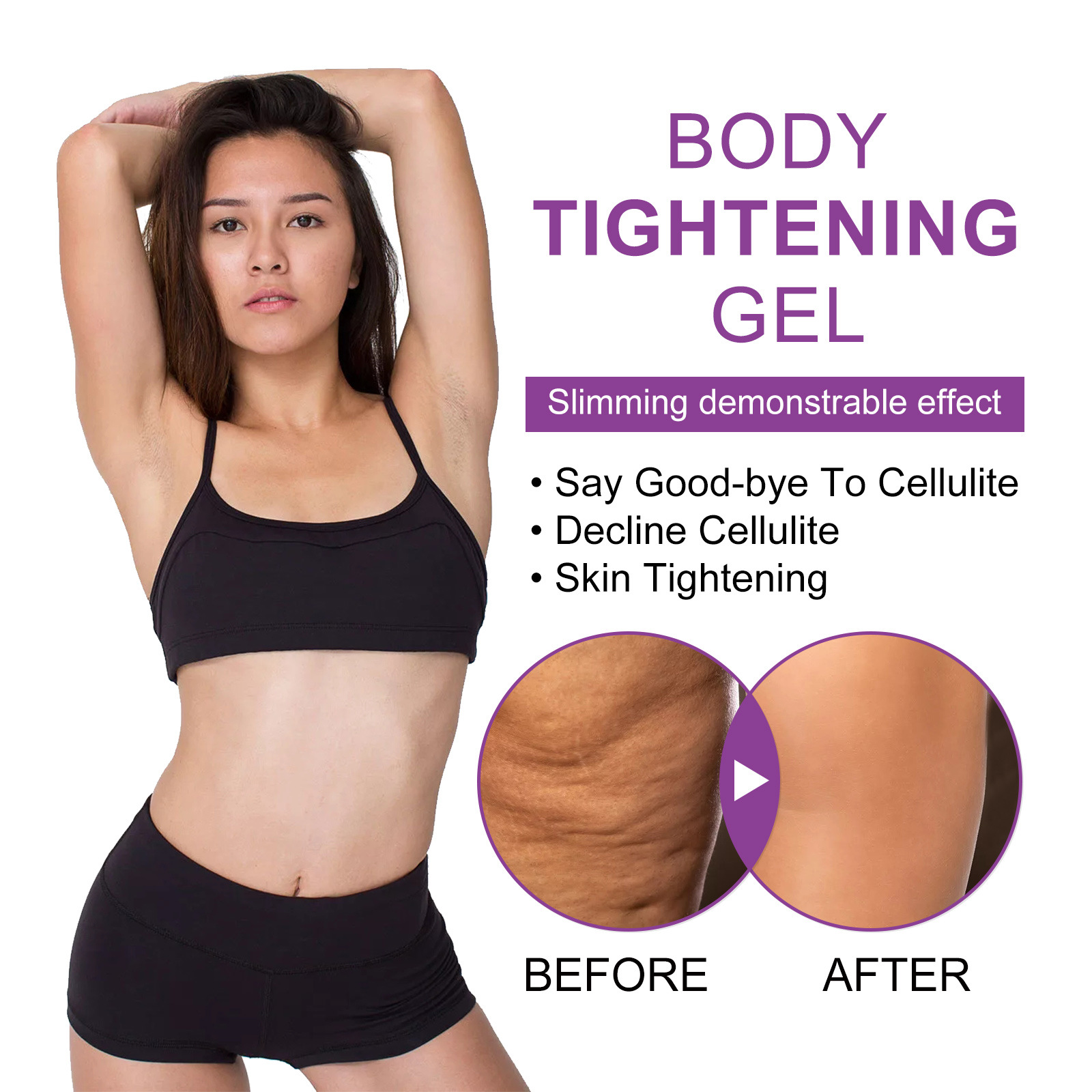 2024 gél Curve Body Shrinking feszesítő bőr comb- és karformáló krém_voghion.com