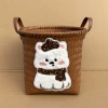 Circle medium storage (leopard print Xiaobai)