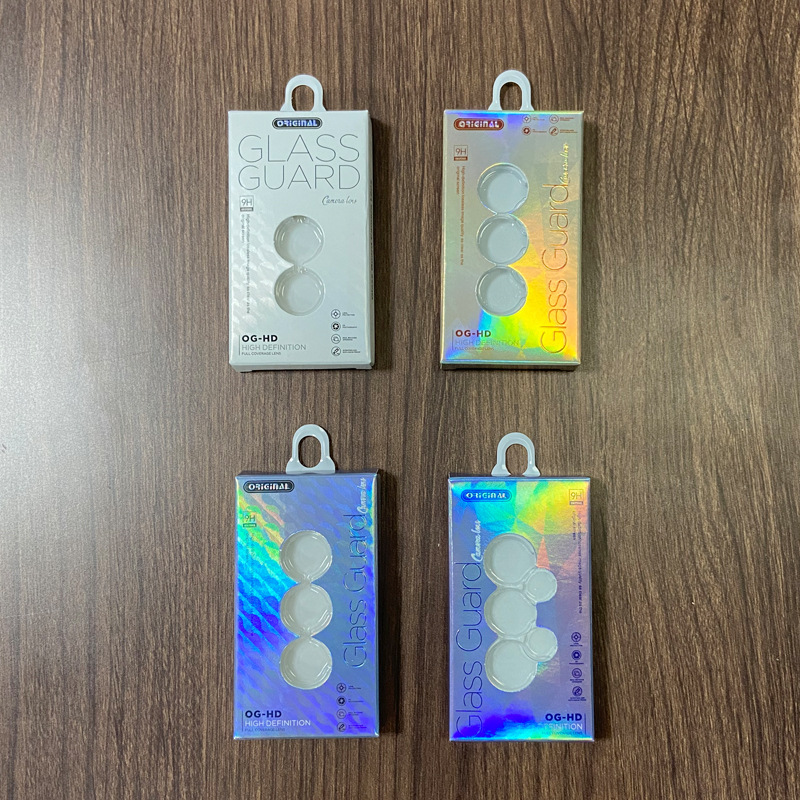 苹果iPhone镜头膜包装盒 开窗单颗鹰眼三星摄像头吸塑彩盒中性5孔