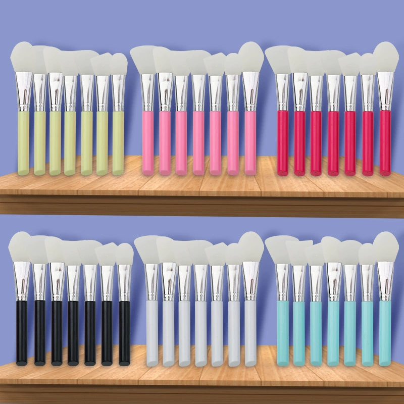 Трансграничный наклонный хвост, мягкая головка силиконовая маска, щетка, щетка, щетка, щетка, щетка, маска, щетка, силиконовая головка