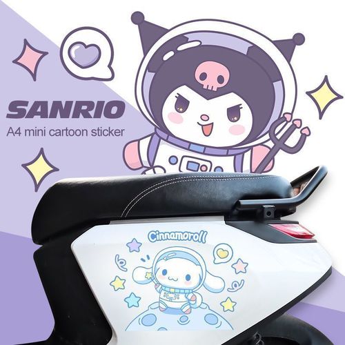 Electric Car Sticker to Cover Scratches, Lulu Melti, Osmanthus Dog, Waterproof, Amway Cartoon Cute Decorative Sticker