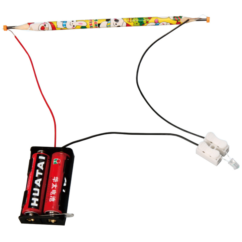 El lápiz puede conducir electricidad