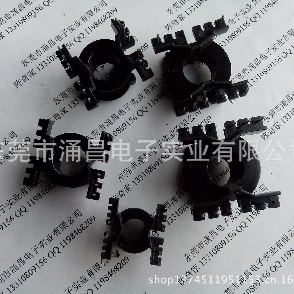 大量供应 电木骨架 PQ2016骨架 立式6+8变压器骨架