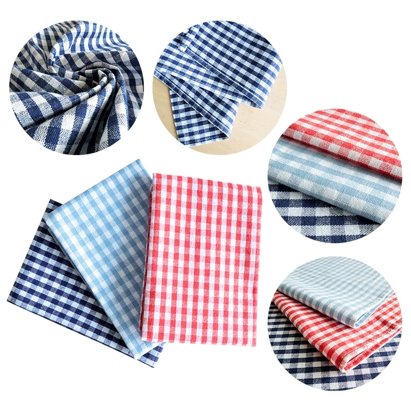 All-American style linen napkin and placemat, 100% cotton jacquard tea towel, dining mat, supports cross-border labeling and drop shipping