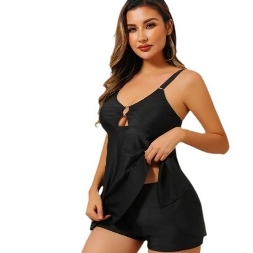 Summer 2025 Women's Bodycon Swimsuit Slimming Tankini Beach Pool Party Sexy Bikini