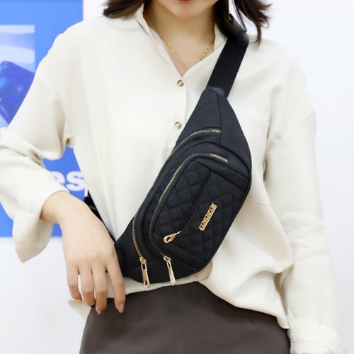 Single-shoulder crossbody bag for women and men, waist bag, casual and fashionable, makeup bag, mobile phone and coin purse, best-selling cross-border style