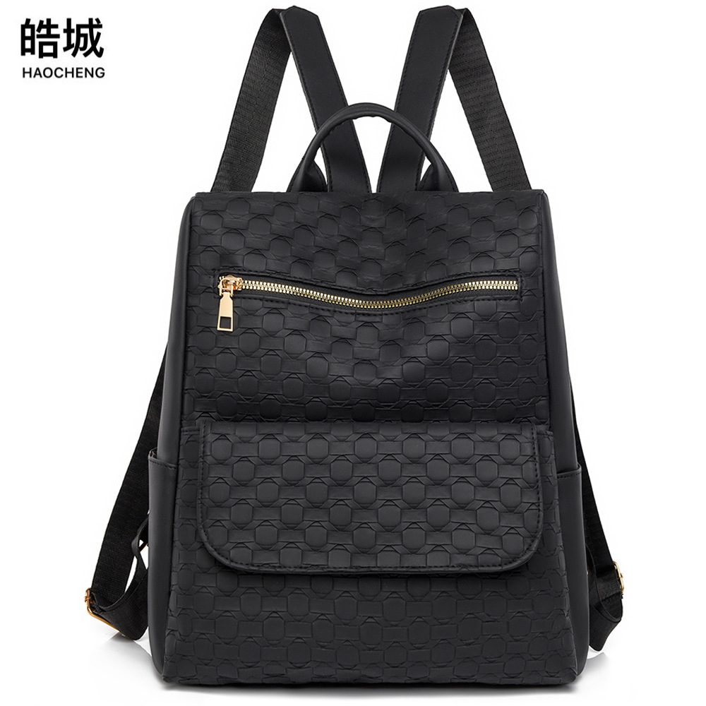 2024 nueva mochila casual retro antirrobo para mujer simple y versátil mochila de viaje al aire libre de gran capacidad