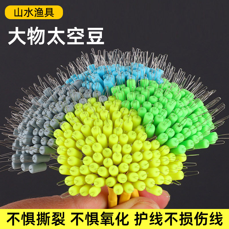 Non-damaging fishing line stopper for large catches, anti-tear silicone fishing line stopper for carp and big fish