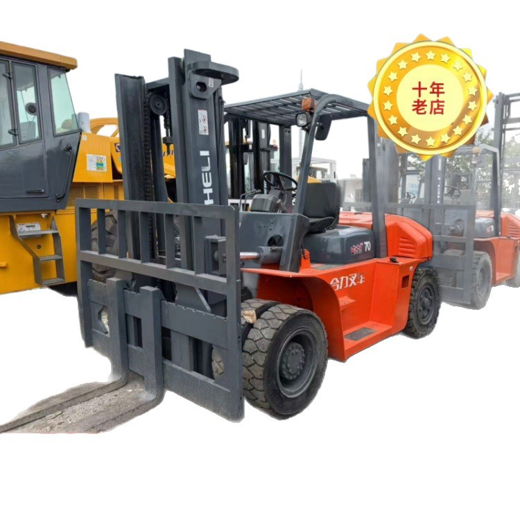 Transferencia de HeLi de segunda mano carretillas elevadoras diesel HeLi de segunda mano carretillas elevadoras eléctricas HeLi de 3 toneladas 3.5 toneladas elevación 3m 4.5m carretillas elevadoras