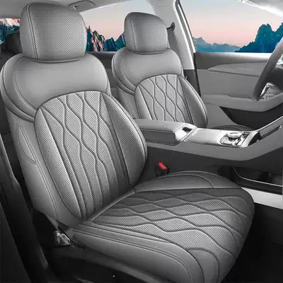 of Geely Galaxy Starlight 6 | Modelə uyğun (Original) oturacaq örtükləri - dark-gray-standard-version-note-the-model-year-front-row-fully-covered-rear-row-partially-covered
