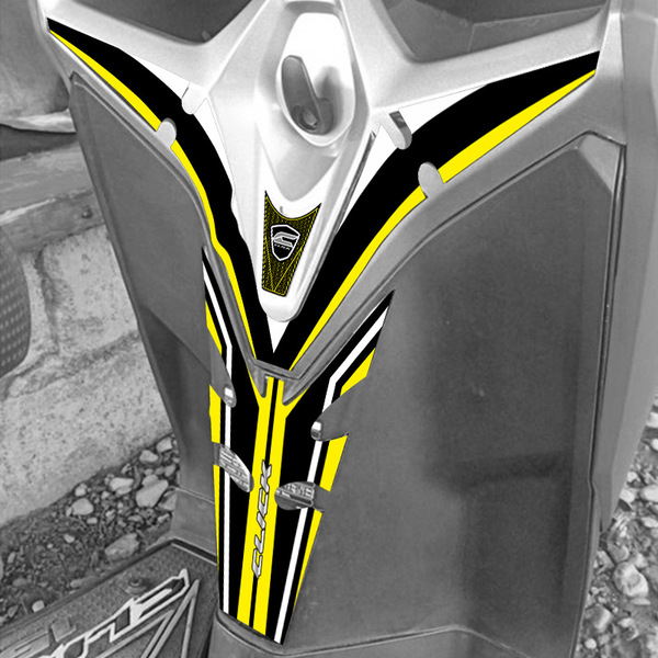 Suitable for Honda CLICK 125i V2 front sticker creative anti-scratch…